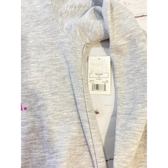 Wound Up Juniors Long Sleeve Graphic Hoodie Gray Womens Size XS NWT - Picture 4 of 7